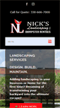 Mobile Screenshot of nickslandscaping.net